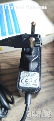 Захранващ Адаптер / Зарядно 15V 500mA (0.5A) – Нов/Тестван