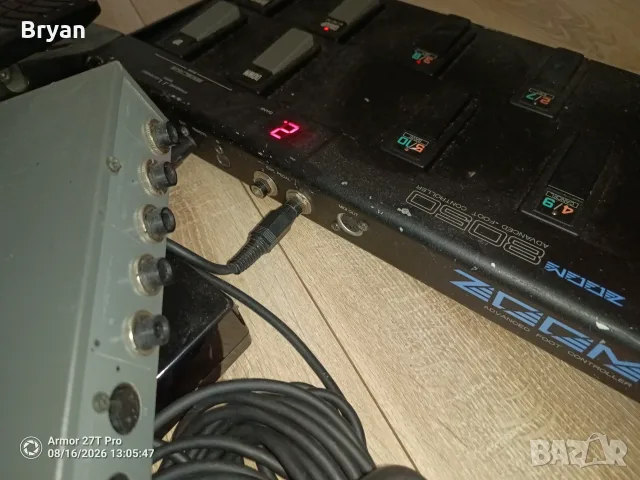 Zoom 9030, Zoom 8050, Zoom Fp02 Процесор за китара, контролер, педал, снимка 8 - Китари - 55737479