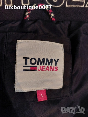 Зимно пухено яке Tommy Jeans L, снимка 5 - Якета - 53126301