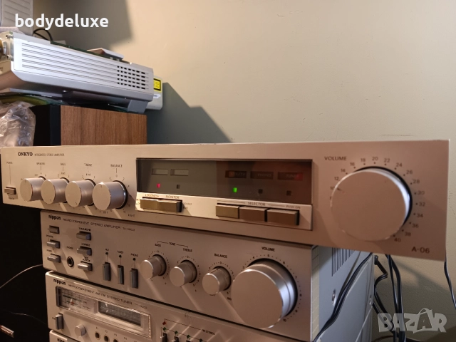ONKYO A-06 усилвател, снимка 3 - Ресийвъри, усилватели, смесителни пултове - 25140290