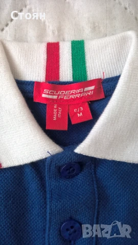 Оригинална блузка Ferrari за бебе - 2 броя, снимка 4 - Бебешки блузки - 50648084