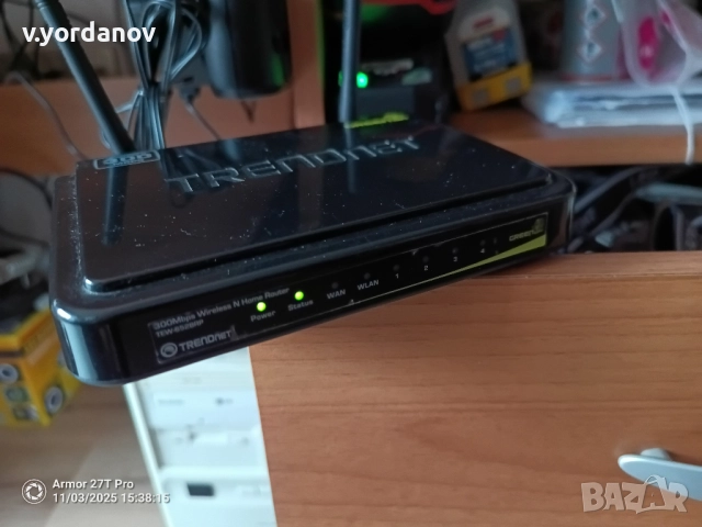 Рутер TRENDnet TEW-652BRP Wireless router, снимка 3 - Рутери - 52277761