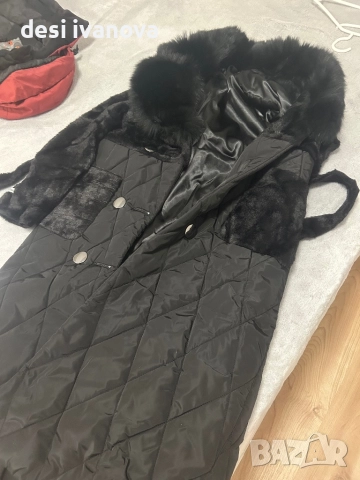 Алкантара ново палто, снимка 3 - Якета - 52446374