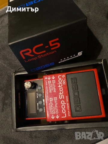BOSS RC-5  Loop Station, снимка 7 - Други - 53388206