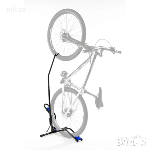 Велосипедна стойка FORCE STABLE Изложбена, Вертикална, Стомана, Черна, снимка 2 - Аксесоари за велосипеди - 47931857