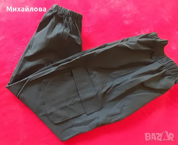 Карго панталон НОВ черен, снимка 3 - Панталони - 49419948