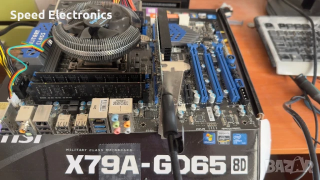 X79 Msi+ Xeon E5-1650 +16 Gb RAM/ 32gb, снимка 5 - Дънни платки - 50793959