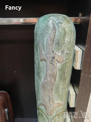 Голяма африканска маска, снимка 4 - Антикварни и старинни предмети - 47342575