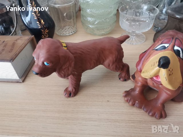 Керамични кучета, снимка 3 - Статуетки - 41667953