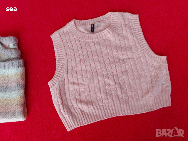 Пуловер без ръкави H&M , снимка 2 - Блузи с дълъг ръкав и пуловери - 52405014