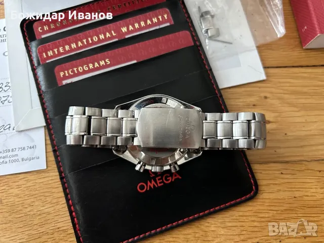 Продавам часовник Omega Speedmaster Schumacher The Legend Collection, снимка 6 - Мъжки - 48932277