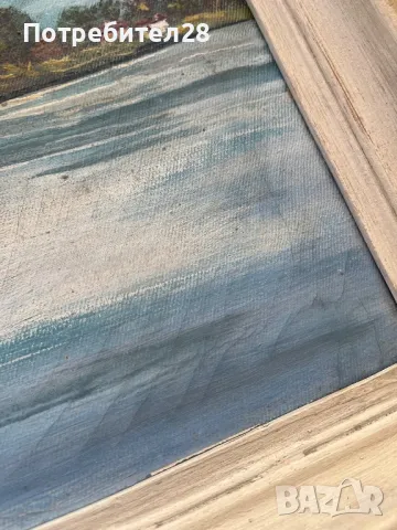 С. Матев картина - Пейзаж, снимка 8 - Картини - 49210845