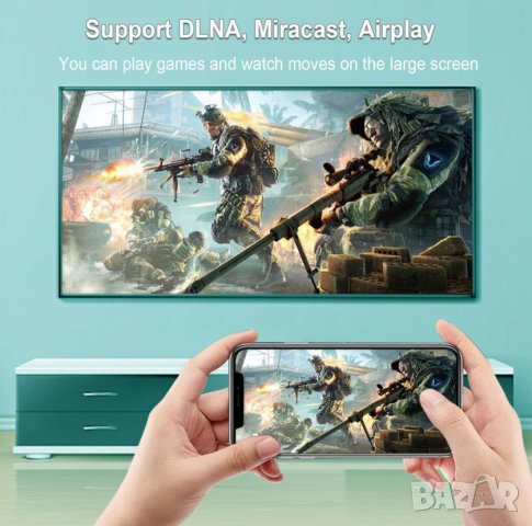 H96MAX UltraHD 3D 8K H.265 MaliG52 RK3566 4GBRAM Android 11 HDR10 TV Box Мултимедиен Плеър ТВ Бокс, снимка 11 - Плейъри, домашно кино, прожектори - 41373322