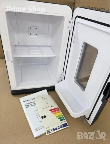 15L Мини Хладилник 12V / 220V с функции за охлаждане и затопляне, Черен, NORTHCLAN, снимка 12 - Хладилни чанти - 55878490