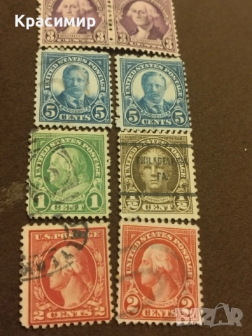 САЩ.Ретро марки., снимка 2 - Филателия - 52426303