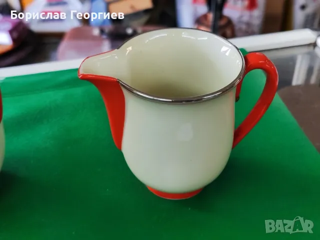 Порцеланов чайник Pirkenhammer, снимка 5 - Антикварни и старинни предмети - 49493218