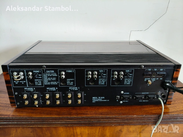 Монстър ресийвър Tandberg TR2075, снимка 5 - Аудиосистеми - 53044531
