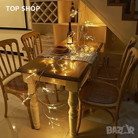 Нов Брезов гирлянд Осветление /Декорация Камина Стена, снимка 5 - Декорация за дома - 49498287