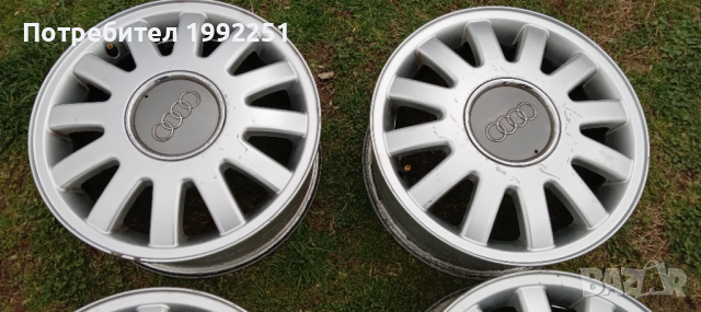 4бр. ляти джанти 6J15 ET38 5x100мм. Свалени са от Audi A3. Внос от Германия. Цената е за комплекта., снимка 11 - Гуми и джанти - 36300976