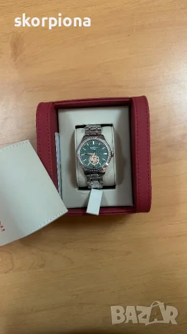 Автоматичен часовник - Geovani Verona open heart: Swiss made, снимка 4 - Мъжки - 55903768