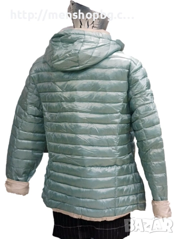 Двулицево пролетно яке - зелено, снимка 3 - Якета - 53639505