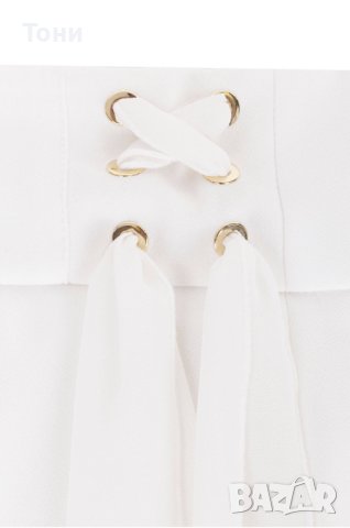 Елегантни къси панталони Elisabetta Franchi с висока талия, вталени., снимка 13 - Къси панталони и бермуди - 42524453