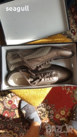 Спортно елегантни маратонки Puma Black Label естествена кожа, снимка 7 - Маратонки - 42480460