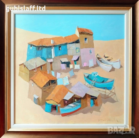 Картина "Юлско утро", худ. Димитър Каратонев