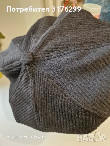 Дамска голяма шапка тип "художник", снимка 4 - Шапки - 49671947