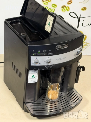 Кафемашина кафе автомат delonghi magnifica с гаранция, снимка 4 - Кафемашини - 53752846