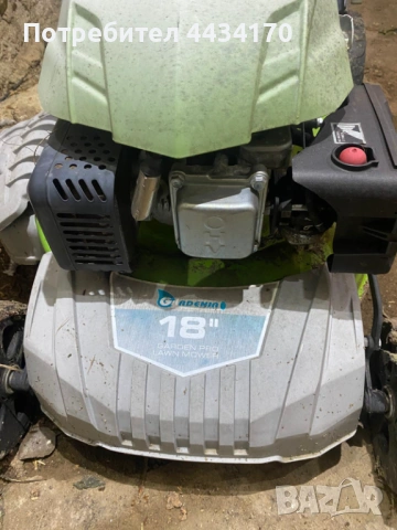 Спешно! Бензинова косачка за трева Gardenia – Работеща, снимка 5 - Градинска техника - 53315216