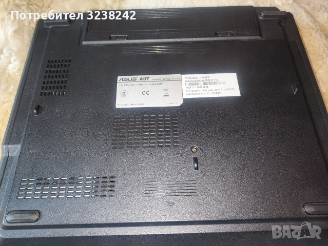 ASUS A9T лаптоп , снимка 7 - Лаптопи за дома - 53764049