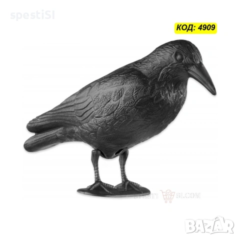 Плашило за птици - Макет на гарван против гълъби - КОД 4907, снимка 6 - Други - 53480356