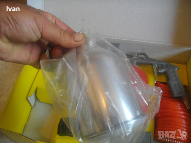 Нови Старо Качество Немски Оригинални Пневматични Инструменти-Комплект 5 бр-1998г., снимка 18 - Други инструменти - 44561008