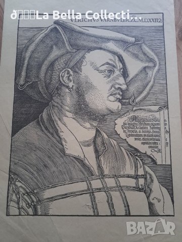 Литография Албрехт Дюрер с воден знак , снимка 16 - Други ценни предмети - 40873431