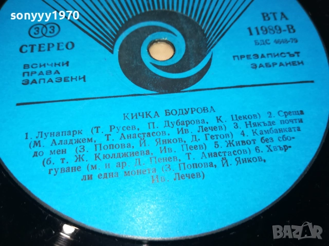 КИЧКА БОДУРОВА 0210251056, снимка 18 - Грамофонни плочи - 51917234
