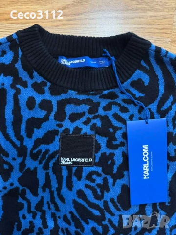 KARL LAGERFELD Нов дамски пуловер, снимка 3 - Блузи с дълъг ръкав и пуловери - 53081883