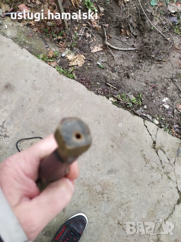 Стара бронзова статуетка, снимка 9 - Антикварни и старинни предмети - 53062183