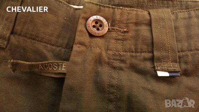 LACOSTE RELAX FIT размер 33 / M къси панталони 19-40, снимка 5 - Къси панталони - 34594832