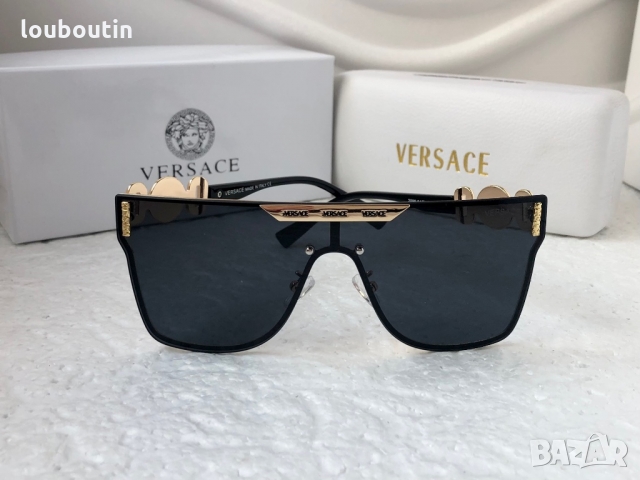 Versace VE 2022 унисекс слънчеви очила маска,мъжки,дамски слънчеви очила, снимка 4 - Слънчеви и диоптрични очила - 36082539