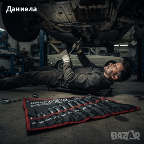 Здрав комплект ключове лули KraftRoyal 6–32 mm 