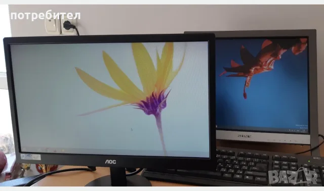 Монитор АОС -19" НОВ, снимка 3 - Монитори - 56324914