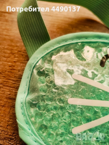 Релаксираща гел маска за очи с желирани топченца,синьо коте.Нова и неупотребявана., снимка 3 - Козметика за лице - 51760606