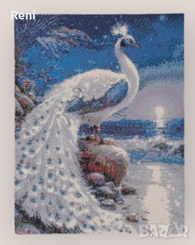 Картина от камъчета - 34Х44см, снимка 2 - Други стоки за дома - 44418315