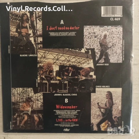 WASP, снимка 2 - Грамофонни плочи - 53476827