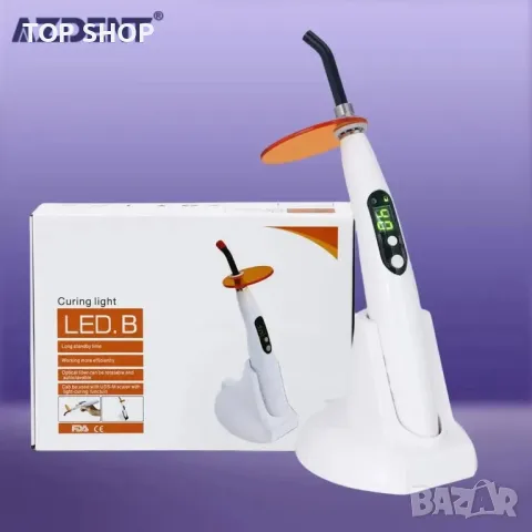 Безжична фотополимерна лампа Woodpecker LED B, снимка 3 - Стоматология - 49157846