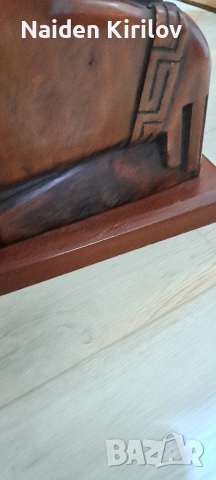 дървена маса за шах, снимка 11 - Антикварни и старинни предмети - 53578146