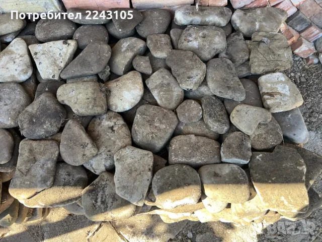 Естествен речен камък за декорация, подова настилка и облицовка на стени, снимка 4 - Строителни материали - 47386194