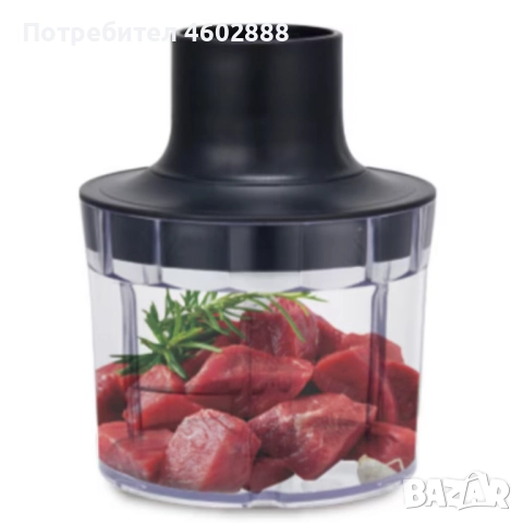 Мощен пасатор 4-в-1 HALEY 1200W с чопър, тел и мерителна кана – Професионален резултат у дома, снимка 2 - Чопъри и пасатори - 52909028