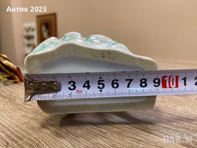 Фарфорова фигурка “Фигуристка” (Полонно ЗХК, СССР), снимка 8 - Антикварни и старинни предмети - 51943539